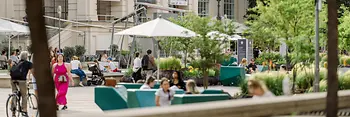 Guests in the MuseumsQuartier