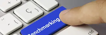 Button labeled "benchmarking"