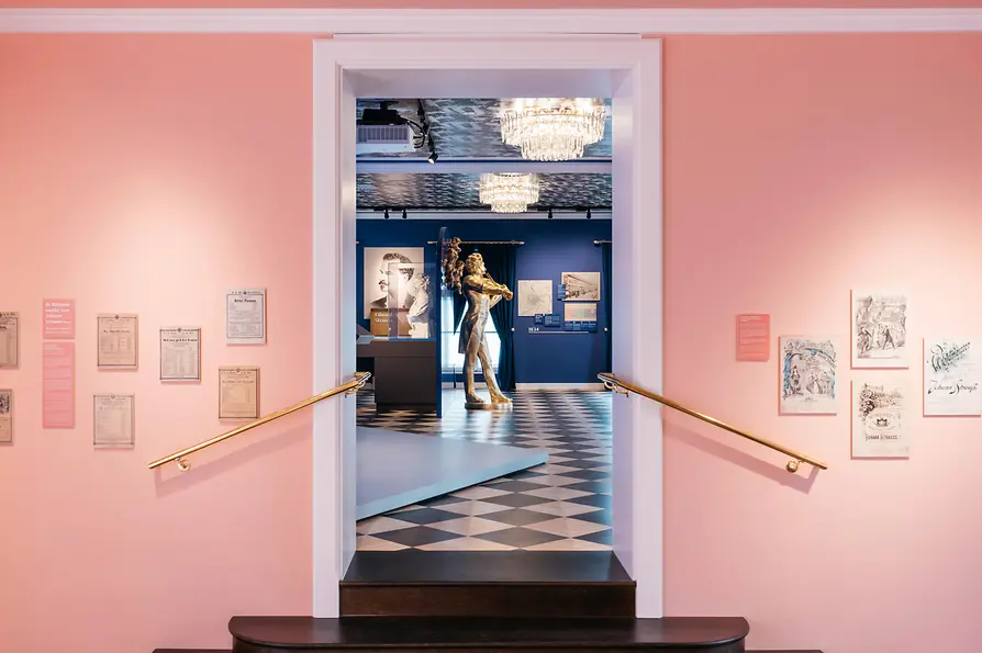 WienTourismus/Gregor Hofbauer House of Strauss, interior view